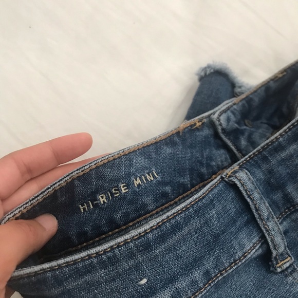 AMERICAN EAGLE HIGH-RISE MINI SKIRT - Picture 5 of 7